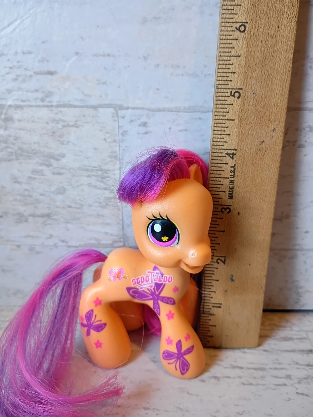 My Little Pony Scootaloo Pink & Purple Mane 2008